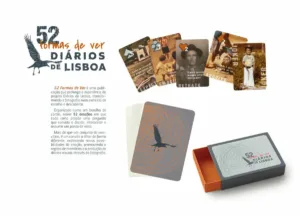 52 Olhares - baralho de cartas Diários de Lisboa